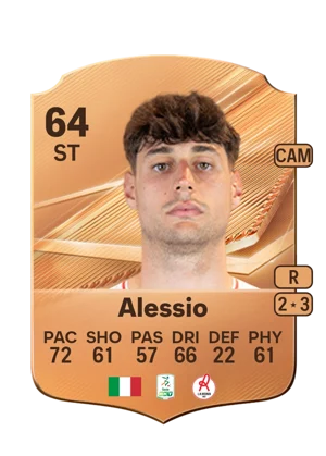 Alessio - 64 - Rare EA FC 27 card