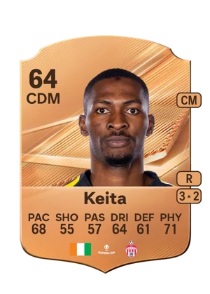 Keita - 64 - Rare EA FC 27 card