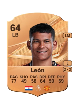 León - 64 - Rare EA FC 27 card