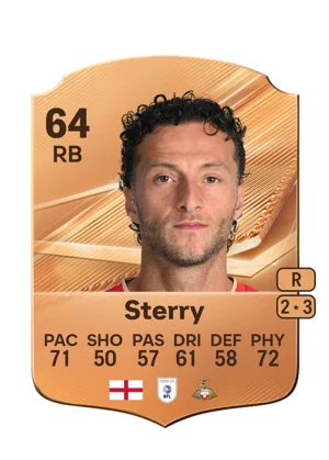 Sterry - 64 - Rare EA FC 27 card