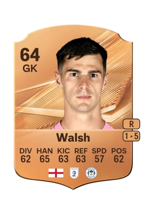 Walsh - 64 - Rare EA FC 27 card
