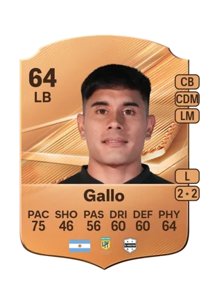 Gallo - 64 - Rare EA FC 27 card