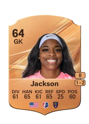 Jackson - 64 - Rare EA FC 27 card