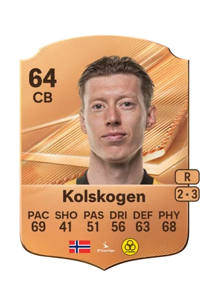 Kolskogen - 64 - Rare EA FC 27 card