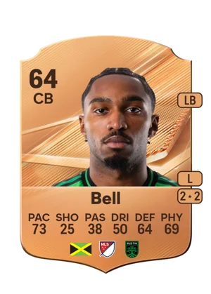 Bell - 64 - Rare EA FC 27 card