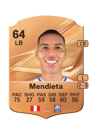 Mendieta - 64 - Rare EA FC 27 card