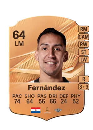 Fernández - 64 - Rare EA FC 27 card