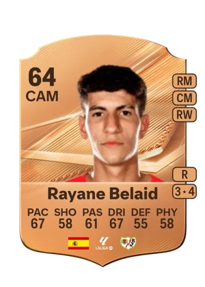 Rayane Belaid - 64 - Rare EA FC 27 card
