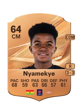 Nyamekye - 64 - Rare EA FC 27 card