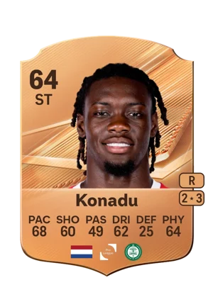 Konadu - 64 - Rare EA FC 27 card