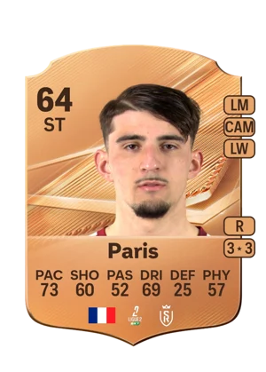 Paris - 64 - Rare EA FC 27 card