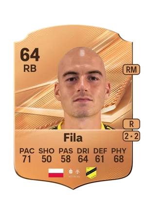 Fila - 64 - Rare EA FC 27 card