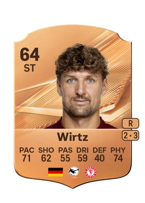 Wirtz - 64 - Rare EA FC 27 card