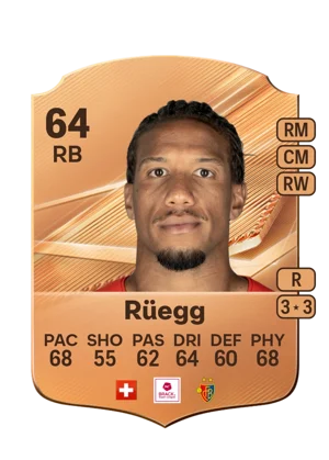 Rüegg - 64 - Rare EA FC 27 card