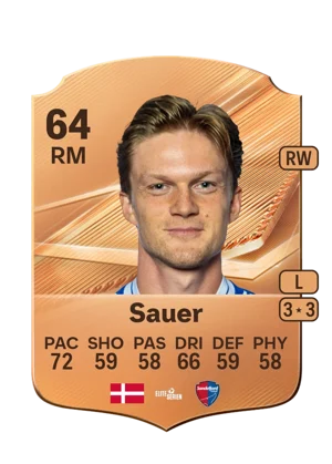 Sauer - 64 - Rare EA FC 27 card