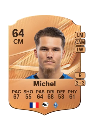 Michel - 64 - Rare EA FC 27 card