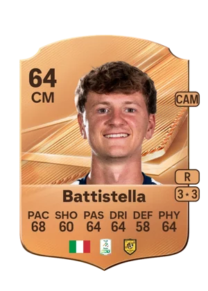 Battistella - 64 - Rare EA FC 27 card