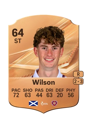 Wilson - 64 - Rare EA FC 27 card