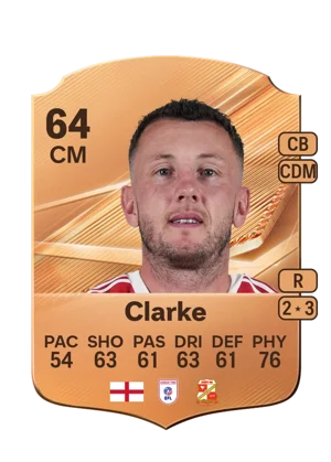 Clarke - 64 - Rare EA FC 27 card