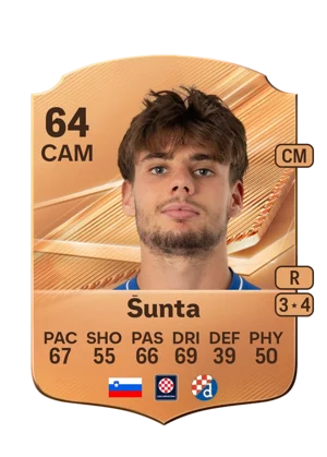 Šunta - 64 - Rare EA FC 27 card