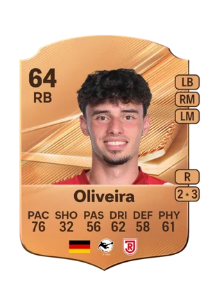 Oliveira - 64 - Rare EA FC 27 card