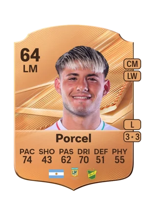 Porcel - 64 - Rare EA FC 27 card