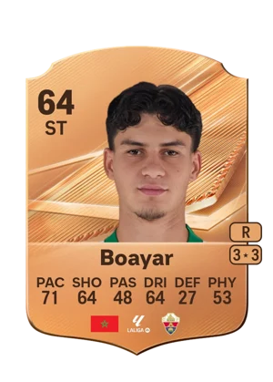 Boayar - 64 - Rare EA FC 27 card