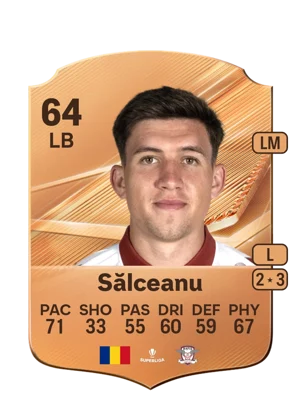 Sălceanu - 64 - Rare EA FC 27 card