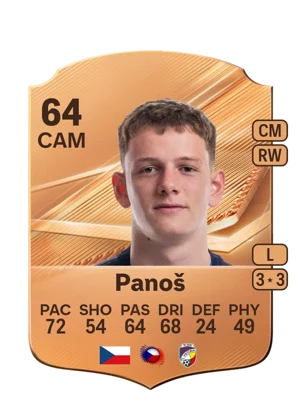 Panoš - 64 - Rare EA FC 27 card