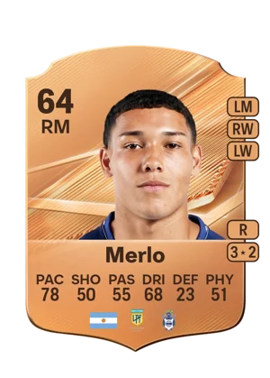 Merlo - 64 - Rare EA FC 27 card