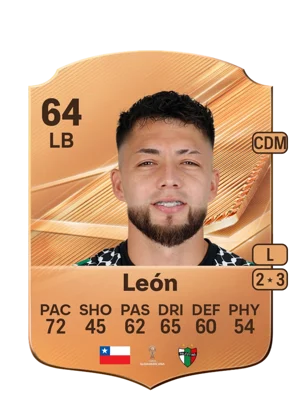 León - 64 - Rare EA FC 27 card