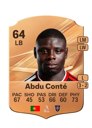 Abdu Conté - 64 - Rare EA FC 27 card