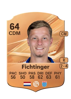 Fichtinger - 64 - Rare EA FC 27 card