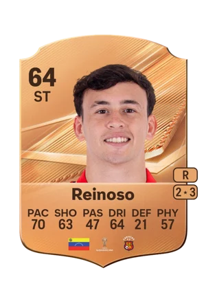 Reinoso - 64 - Rare EA FC 27 card