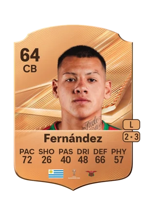 Fernández - 64 - Rare EA FC 27 card