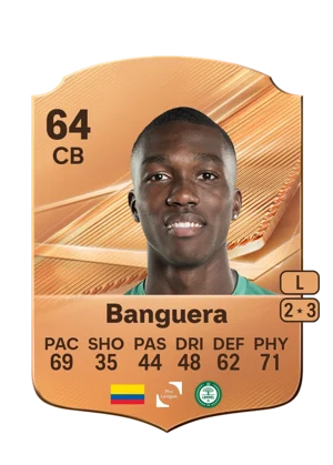 Banguera - 64 - Rare EA FC 27 card