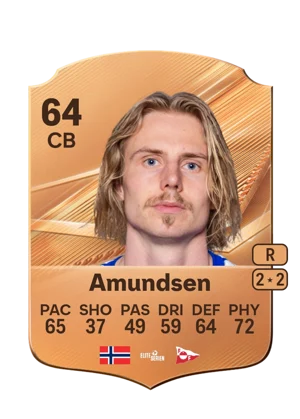 Amundsen - 64 - Rare EA FC 27 card