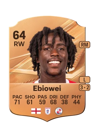 Ebiowei - 64 - Rare EA FC 27 card
