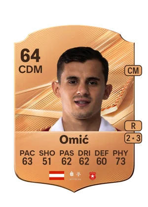 Omić - 64 - Rare EA FC 27 card