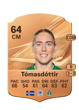 Tómasdóttir - 64 - Rare EA FC 27 card