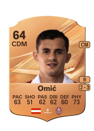 Omić - 64 - Rare EA FC 27 card