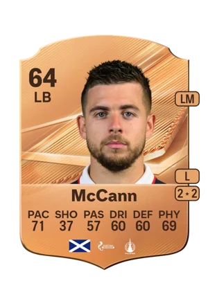 McCann - 64 - Rare EA FC 27 card