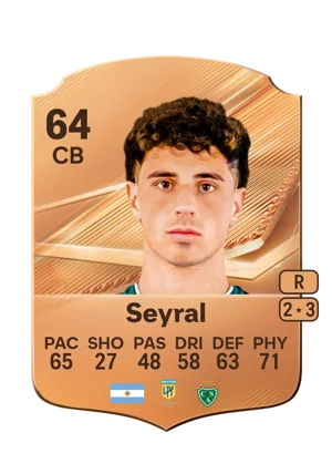 Seyral - 64 - Rare EA FC 27 card