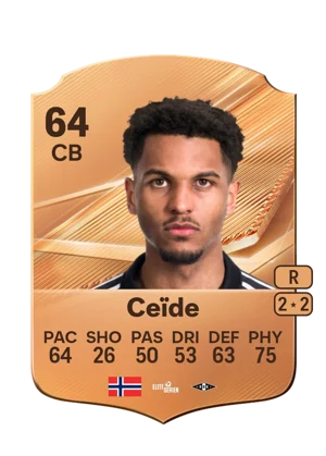 Ceïde - 64 - Rare EA FC 27 card