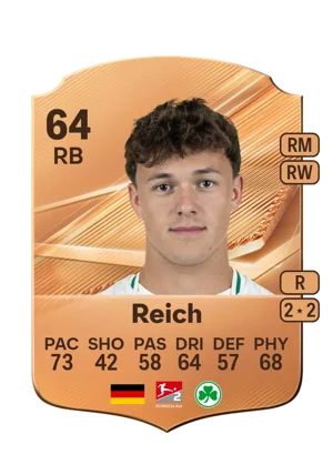 Reich - 64 - Rare EA FC 27 card
