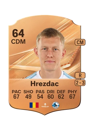 Hrezdac - 64 - Rare EA FC 27 card
