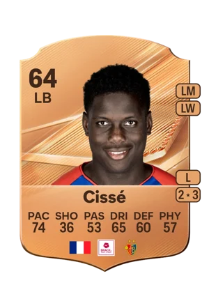 Cissé - 64 - Rare EA FC 27 card