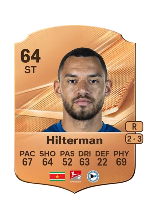 Hilterman - 64 - Rare EA FC 27 card