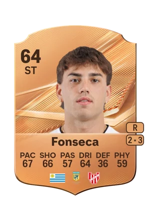 Fonseca - 64 - Rare EA FC 27 card