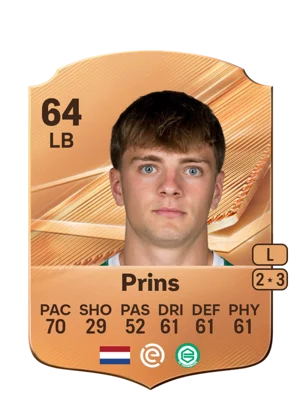 Prins - 64 - Rare EA FC 27 card